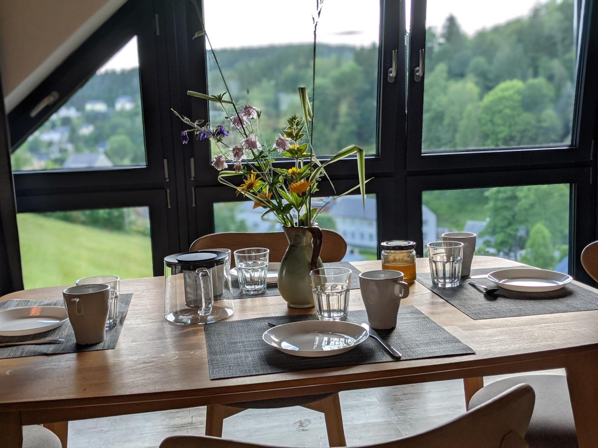 Ferienwohnung Muehl - Einfach Wohlfuehlen Marienberg Eksteriør billede
